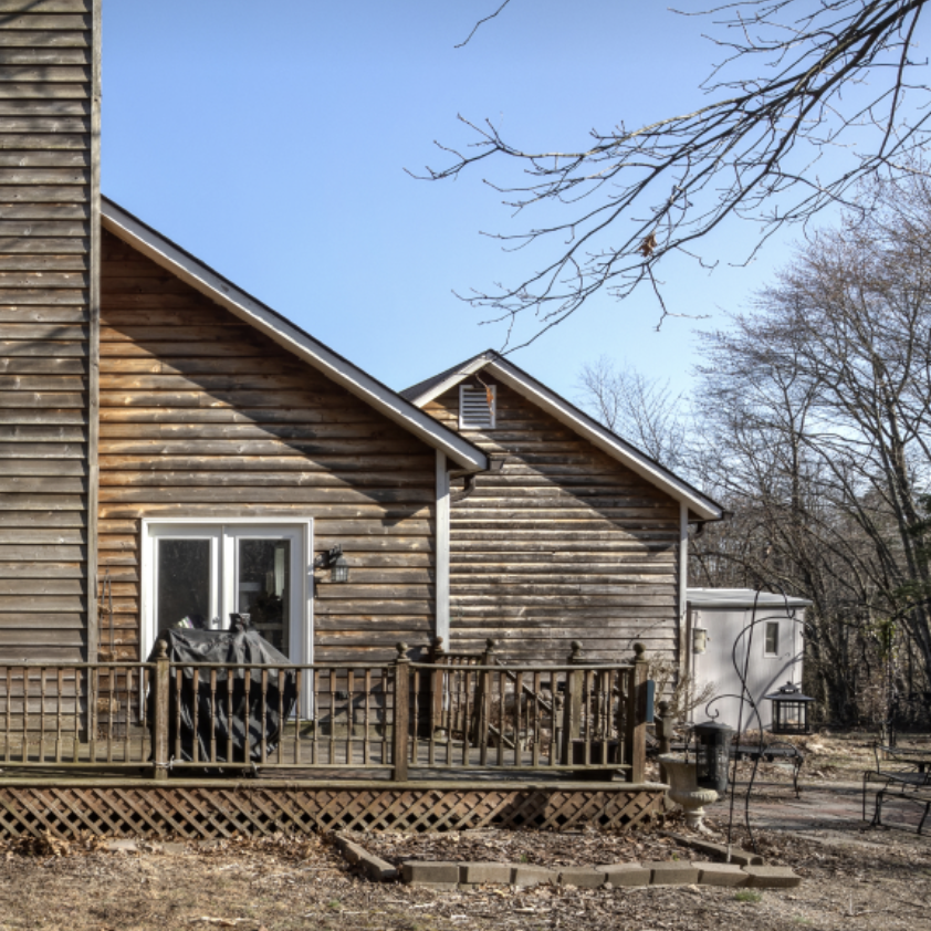 New composite deck after